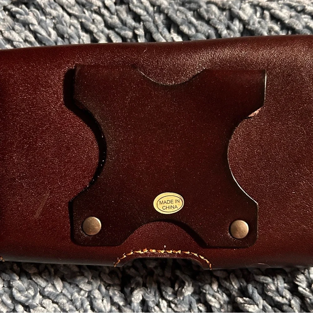 Montana West Leather American Eagle Belt Loop Phone Case